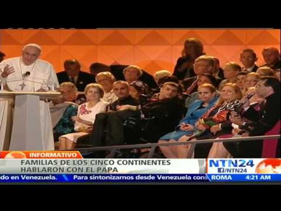 Con un mensaje de apoyo los a inmigrantes el Papa se despide de Filadelfia