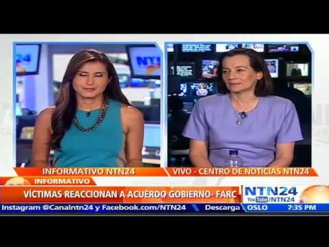Acuerdo entre Gobierno colombiano y las FARC es “un hecho histórico”: Clara Rojas en NTN24
