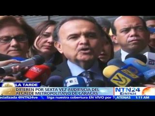Abogado de Antonio Ledezma exige a los acusadores del líder político que den “la cara”