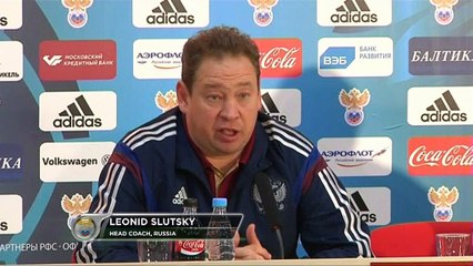 Qualifs Euro 2016 - Slutsky "très heureux" de la qualification de la Russie