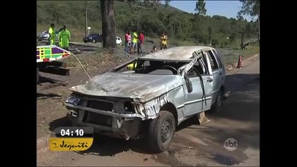 MG: Idoso morre em acidente na BR-040