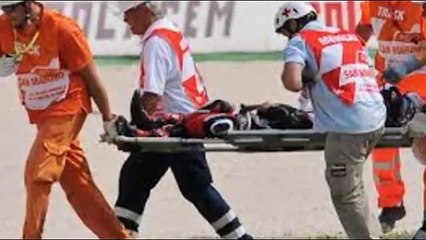 Moto GP - Alex de Angelis injured in serious crash in Japanese Grand Prix