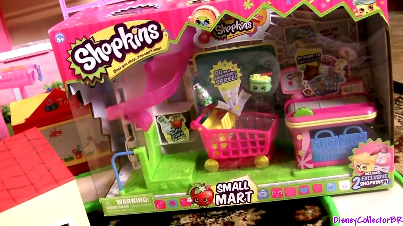 Supermercado Shopkins com a Porquinha Peppa Pig a Princesa Sofia the First Disney Supermar