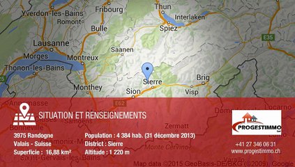 À vendre - Appartement 5.5 pièces Randogne-VS, CHF 1'990'000