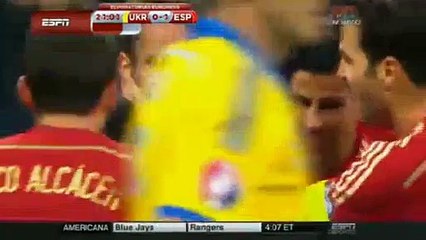 UKR 0-1 SPA - Ukraine - Spain - Video