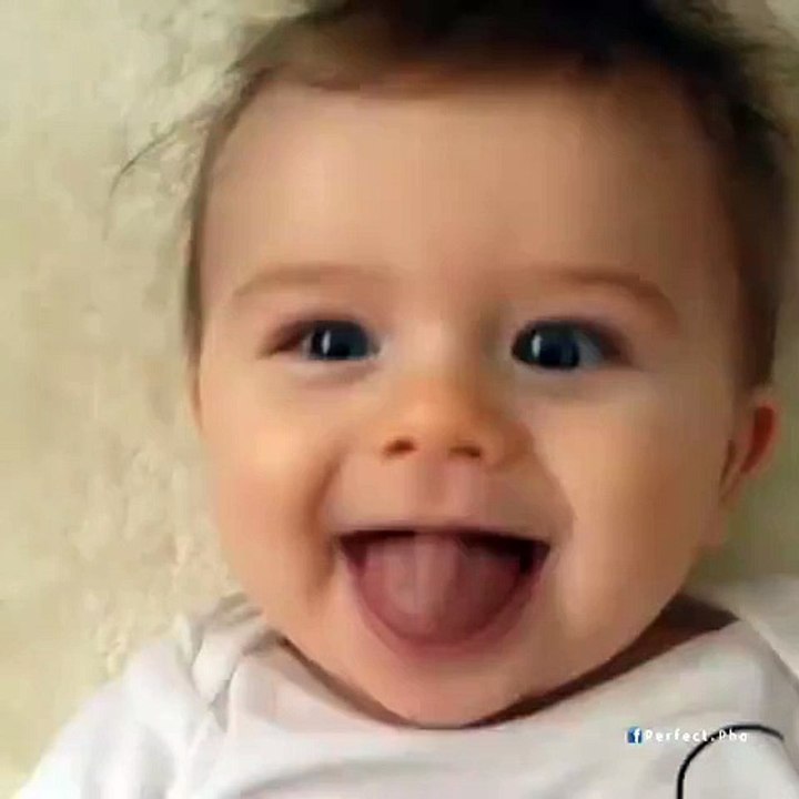 baby with a funny movements