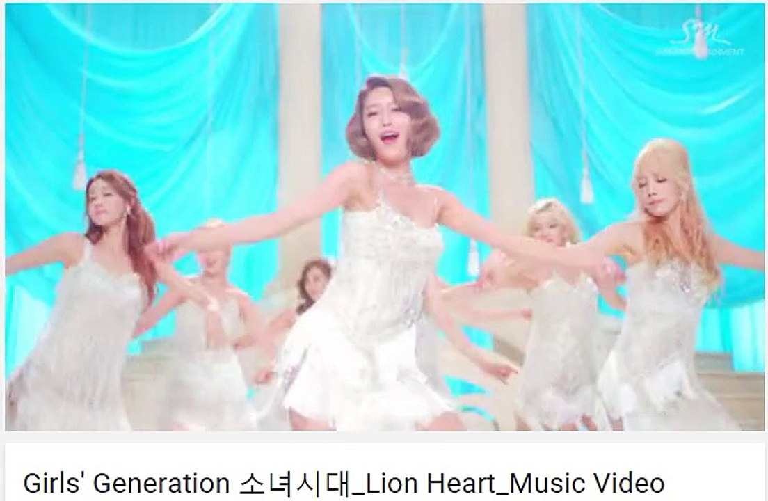소녀시대 라이언 하트 뮤직비디오
