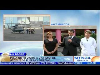 Peña Nieto promete a familiares de mexicanos muertos en Egipto ayuda para repatriación