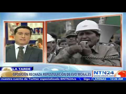Abogado constitucionalista analiza en NTN24 propuesta de repostulación de Evo Morales en Bolivia