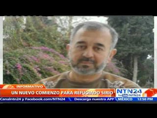 Refugiado sirio pateado por periodista en Hungría recibe una oferta para trabajar en fútbol español