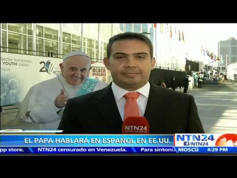 Papa Francisco ofrecerá 14 intervenciones en español durante su visita a Estados Unidos