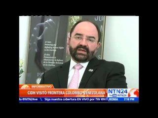 “Es difícil distinguir quién es colombiano y vzlno en una frontera entrelazada”:Srio.ejecutivo CIDH