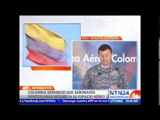 Fuerza Aérea Colombiana confirma nueva violación de espacio aéreo por parte de aviones venezolanos