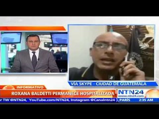 Diagnósticos de Baldetti “son de conocimiento exclusivo del juzgado”: portavoz sistema penitenciario