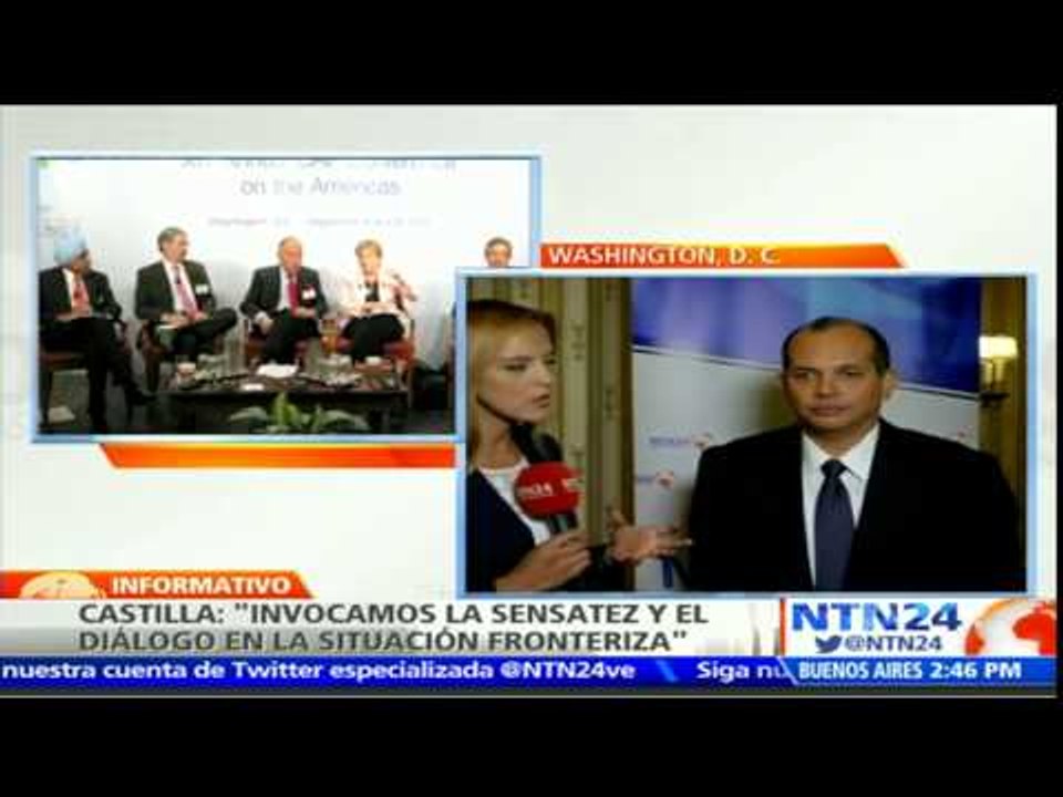 Embajador de Perú en Washington invoca el diálogo entre Venezuela y Colombia para resolver crisis