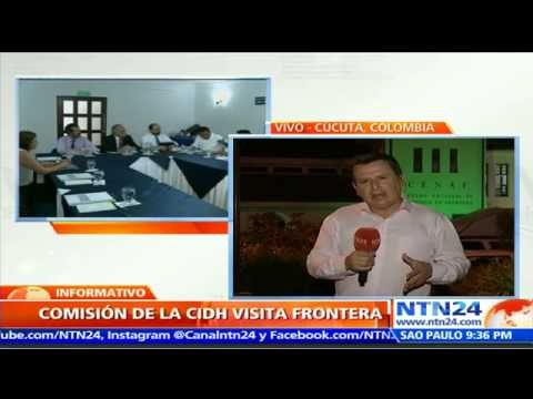 Comisionados de la CIDH visitarán albergues para conocer situación de colombianos deportados