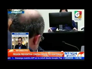 Abogado del expresidente Pérez Molina dijo que “pensar en una posible fuga de su cliente es absurdo”