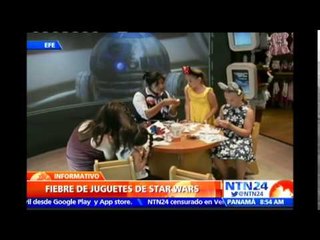 Expectativa mundial por el lanzamiento de los nuevos juguetes de La Guerra de las Galaxias