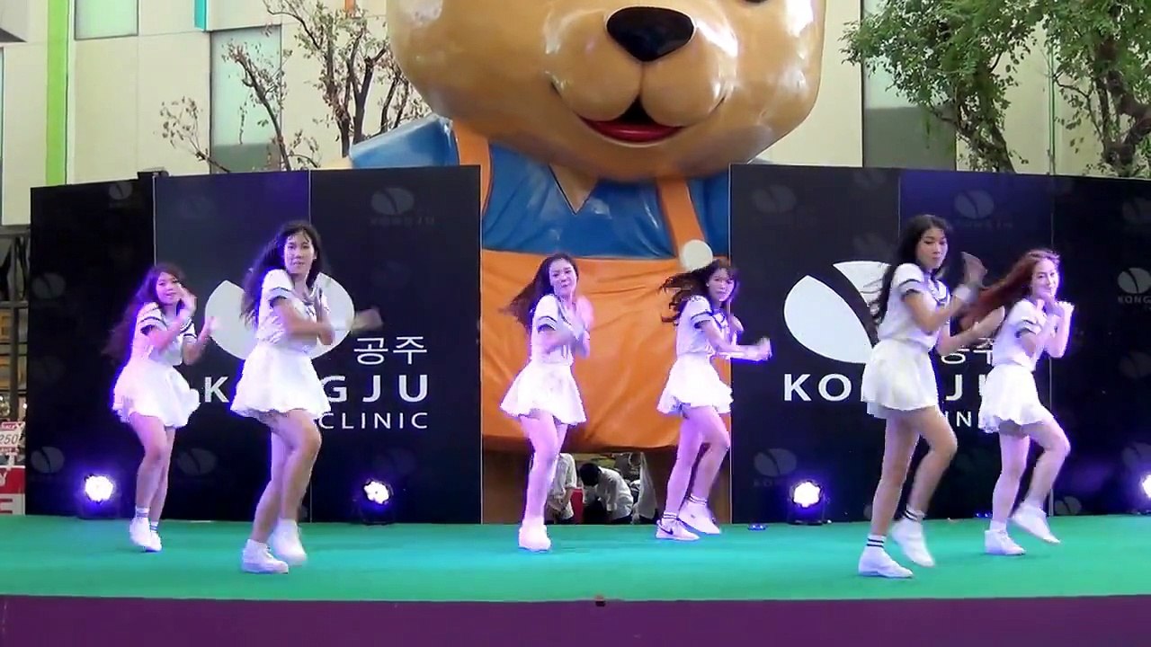 151011 [Wide] Be-Bright cover GFRIEND - Glass Bead + White + Me Gustas Tu @Kongju Cover Da