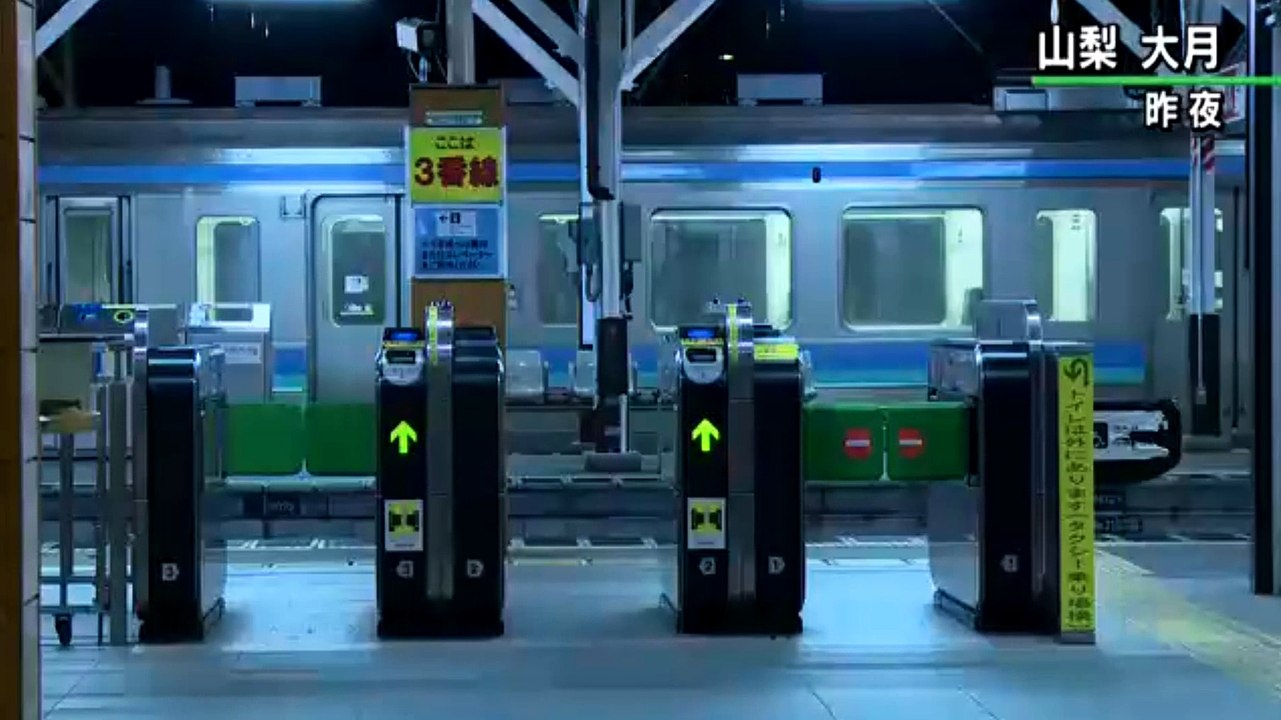(山梨)高校生が電車にはねられ死亡 自殺図ったか　2015年9月27日