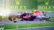 Red Bull Driver Daniil Kvyat Huge Crash in Japanese Grand Prix F1 (RAW VIDEO)