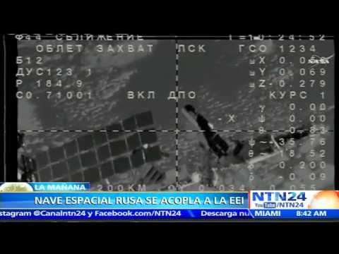 Nave rusa Soyuz TMA-18M con tres tripulantes a bordo se acopla con éxito a la EEI