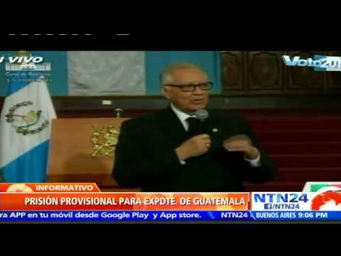 Estoy aquí para dar la cara : Otto Pérez antes de ser enviado a prisión preventiva