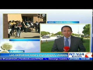 Download Video: Organizaciones proinmigrantes en Miami denuncian aumento de deportaciones en Estados Unidos