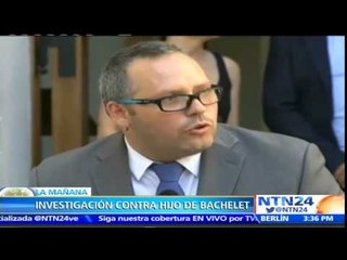 Acusan a hijo de Bachelet de pedir borrar información en medio de investigación en su contra