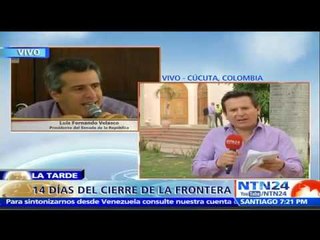 Santos califica de "absurdas" y "ridículas" las acusaciones de Maduro desde Consejo de Ministros