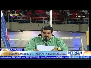 Diarios norteamericanos catalogan de 'fabricada' la crisis fronteriza por parte del gobierno vzlano