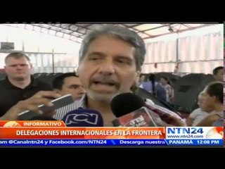 Embajadores de más de veinte países llegan a la frontera colombo-venezolana
