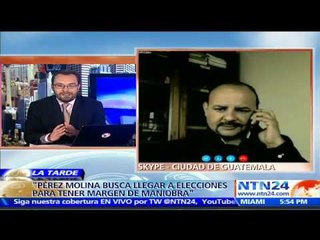 “Es inevitable la salida del presidente” Pérez Molina a pesar de apoyo de bancadas del Congreso