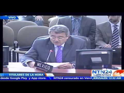 Embajadores OEA instan a solucionar crisis Colombia y Vzla con diálogo y de forma pacífica