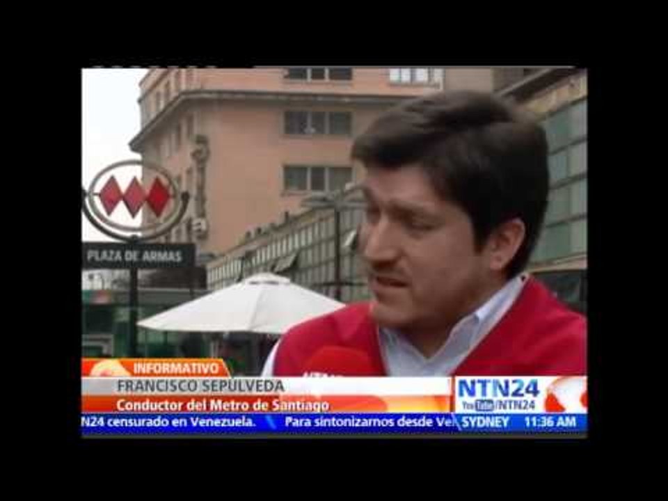 Trabajadores del Metro de Santiago amenazan con paro si directivas no responden a sus demandas