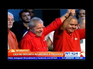 Lula Da Silva no descarta relanzarse a la Presidencia con tal de que su partido no pierda el poder