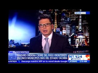 La Noche analiza con Paloma Valencia, Navarro Wolf y Mauricio Lizcano tensión en la frontera