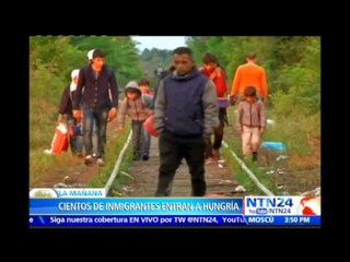 Cifra récord: Autoridades de Hungría interceptan a más de 2.500 inmigrantes en un solo día