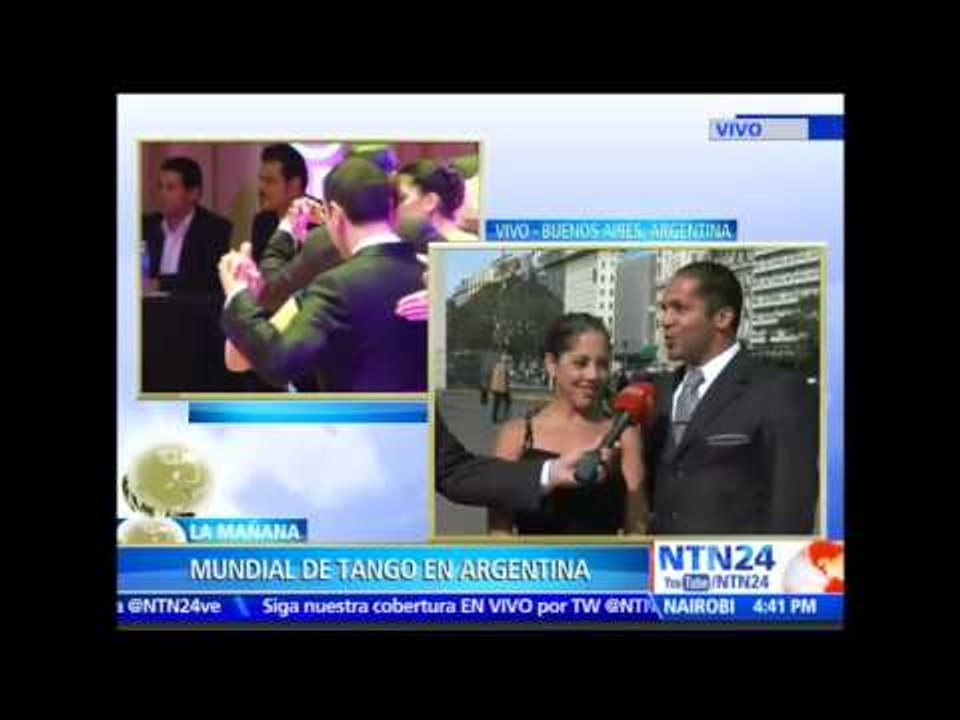 Reñida final se vivirá en el Mundial de Tango en Buenos Aires, Argentina