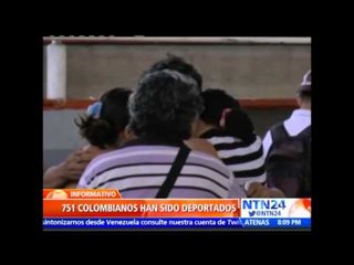 Aumenta 751 la cifra de colombianos deportados de Venezuela tras cierre de la frontera