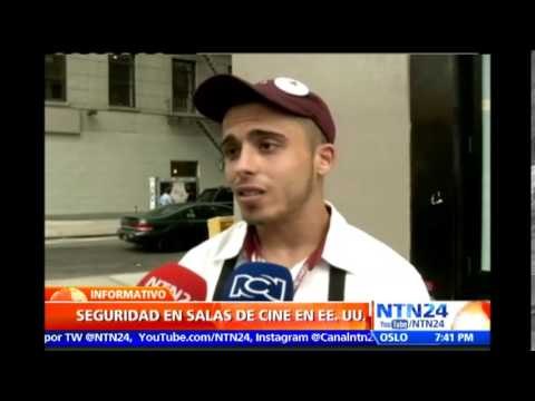 Nuevas medidas de seguridad en cines de Estados Unidos