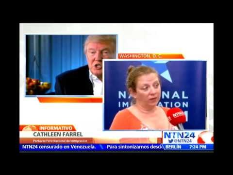 Portavoz del Foro Nacional de Inmigración de EE.UU. habló en NTN24 sobre polémica propuesta de Obama