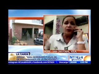 "No vi que les dieran agua, vi mucha desolación": Periodista sobre la frontera del lado venezolano