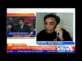 Experto asegura que estado de excepción no busca solución con Colombia sino vencer en las elecciones