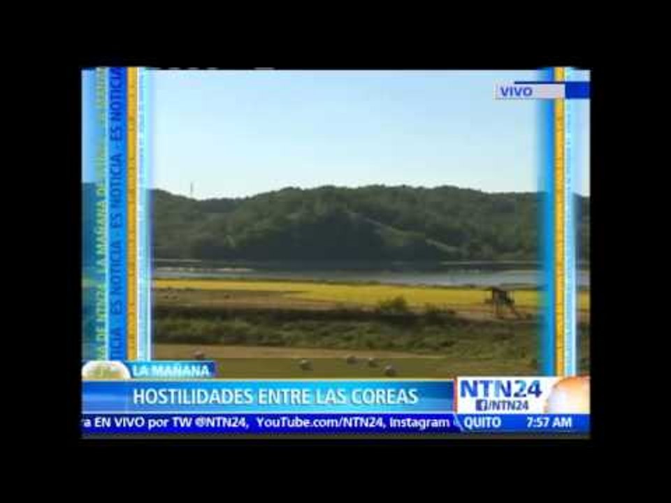 Corea del Sur dispara proyectiles en respuesta a un presunto ataque de Corea del Norte