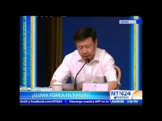 Ciudadanos de Tianjin se quejan de escozor  tras lluvias en puerto donde se registraron explosiones