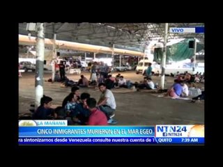 Mueren cinco personas tras naufragio en Grecia