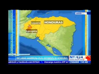 Alcalde de comunidad agrícola de Honduras declara hambruna por sequía