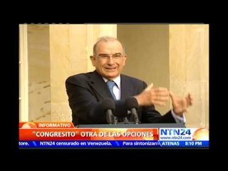 De la Calle asegura que los acuerdos con las FARC serán refrendados por los colombianos