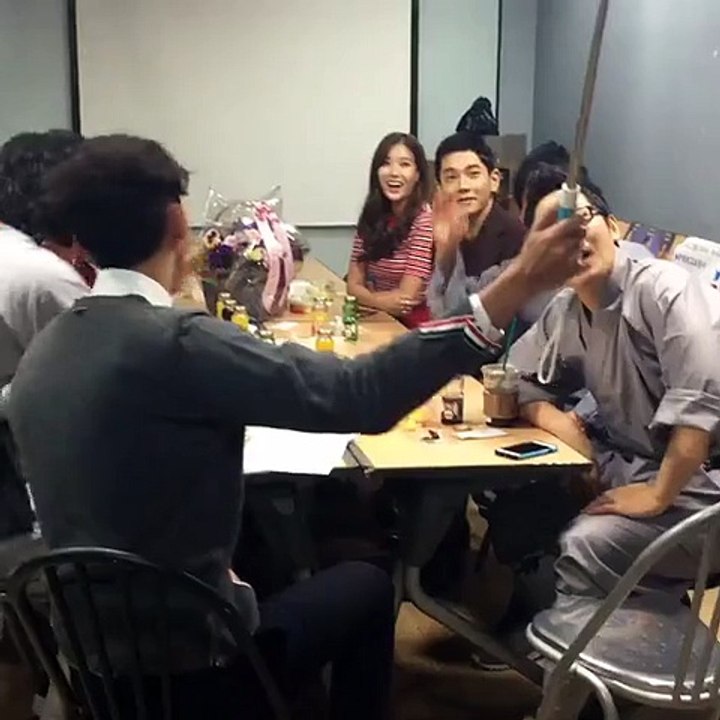 20151013_'Clenched fist Shaolin' press con. waiting room making-JungShin